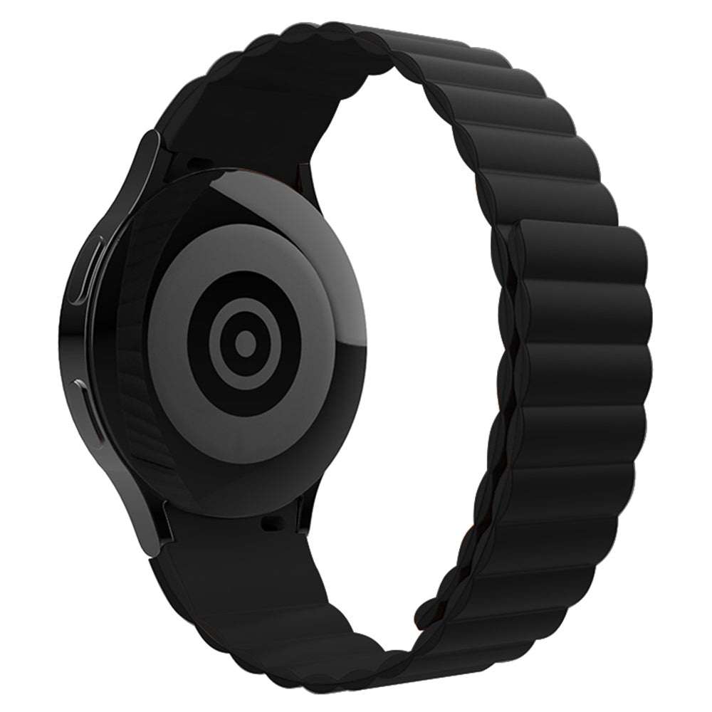 For Samsung Galaxy Watch6 40mm 44mm Watch6 Classic 43mm 47mm Watch 5 40mm 44mm 5 Pro 45mm Watch4 40mm 44mm Magnetic Adsorption Silicone Watch Band Replacement Wrist Strap For Samsung Galaxy Watch6 40mm 44mm Watch6 Classic 43mm 47mm Watch 5 40mm 44mm 5 Pro 45mm Watch4 40mm 44mm Magnetic Adsorption Silicone Watch Band Replacement Wrist Strap